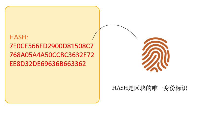 HASH是区块的唯一身份标识